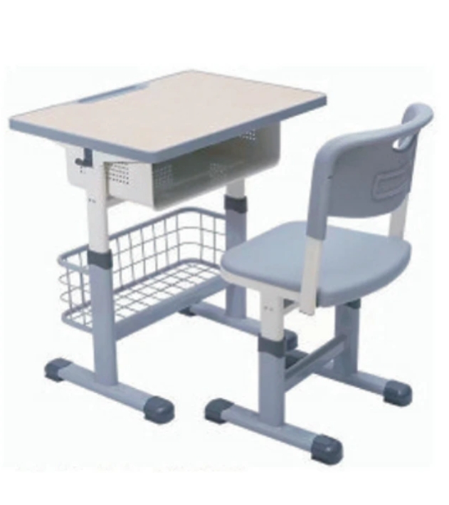 單人帶靠背可調(diào)節(jié)桌椅